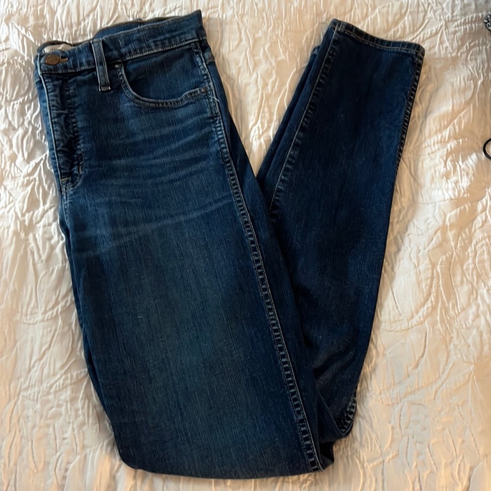 Madewell 10” high rise skinny